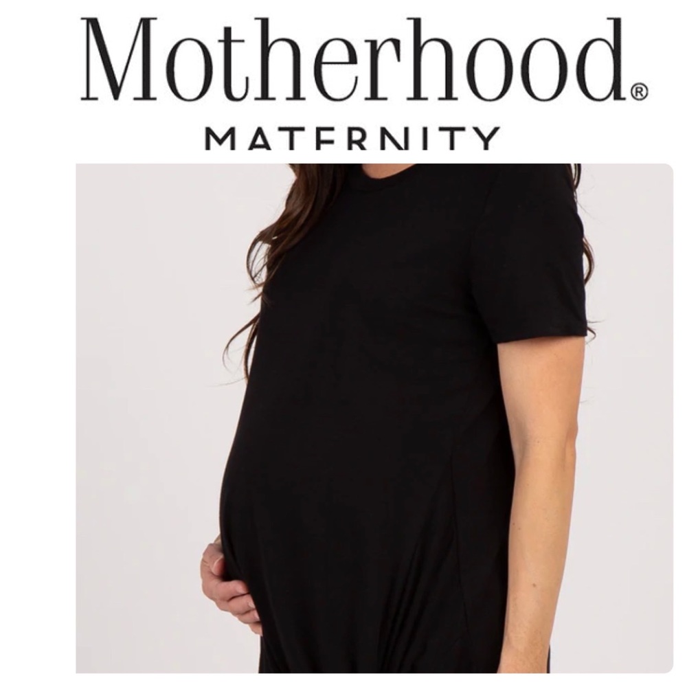 MOTHERHOOD MATERNITY 2pc black pants suit